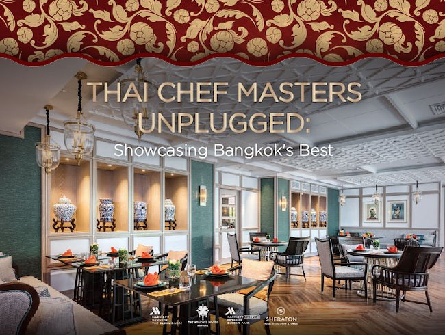 Thai chef Masters Unplugged: Show Casing Bangkok's Best